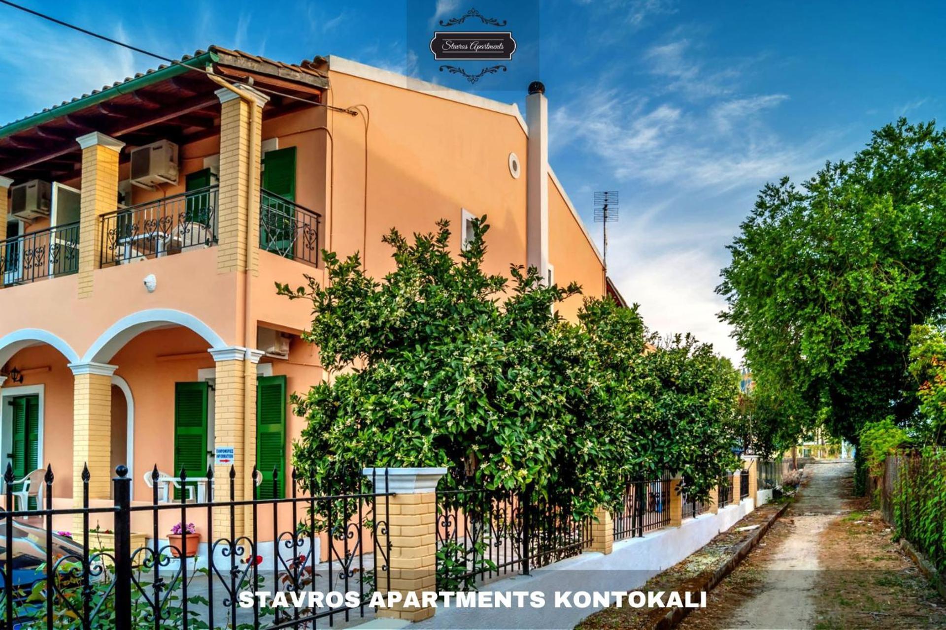 Stavros Apartments Kontokali Next To Gouvia Marina Exterior photo