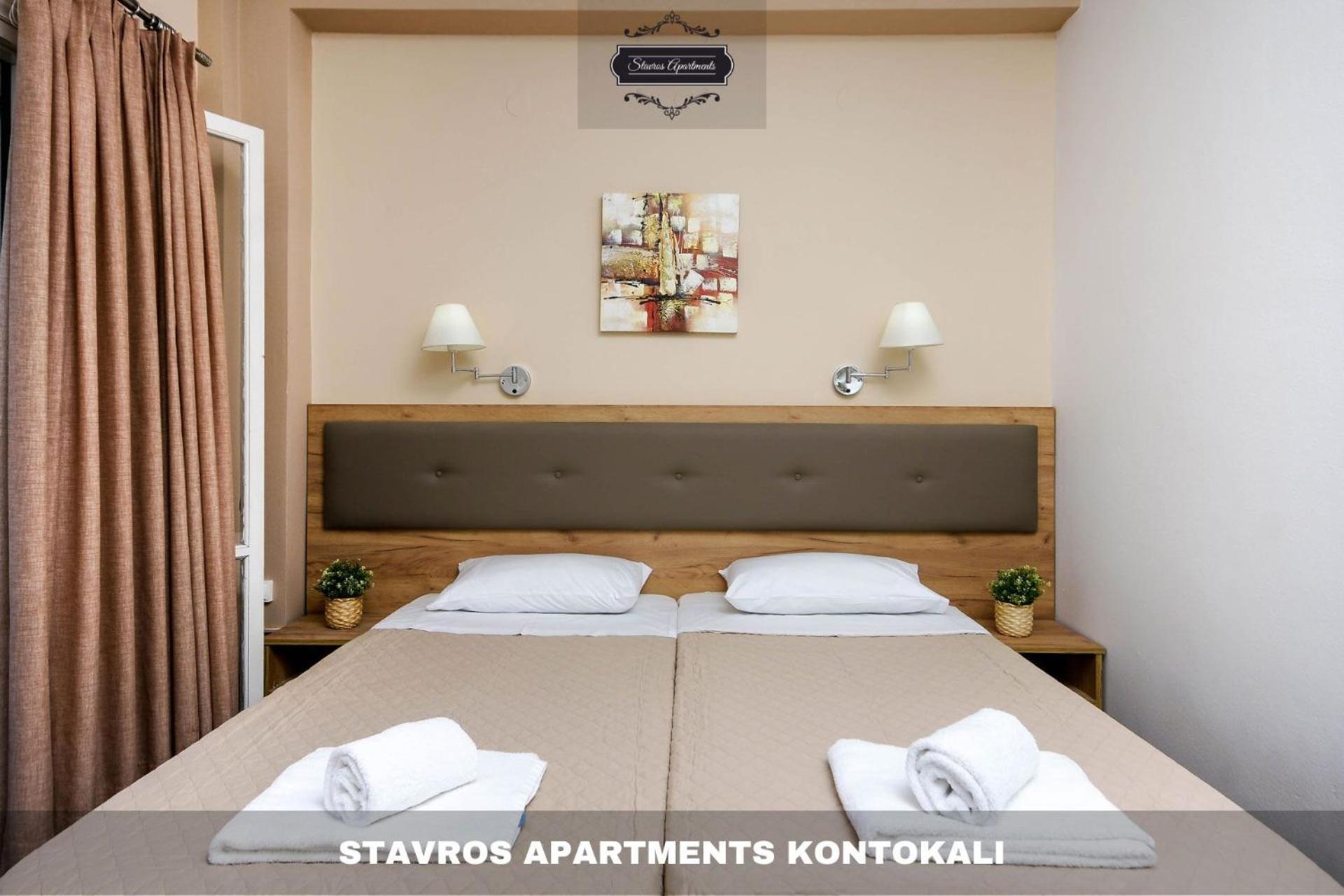 Stavros Apartments Kontokali Next To Gouvia Marina Exterior photo