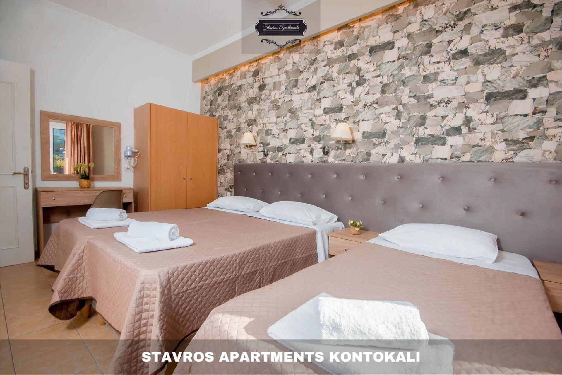 Stavros Apartments Kontokali Next To Gouvia Marina Exterior photo