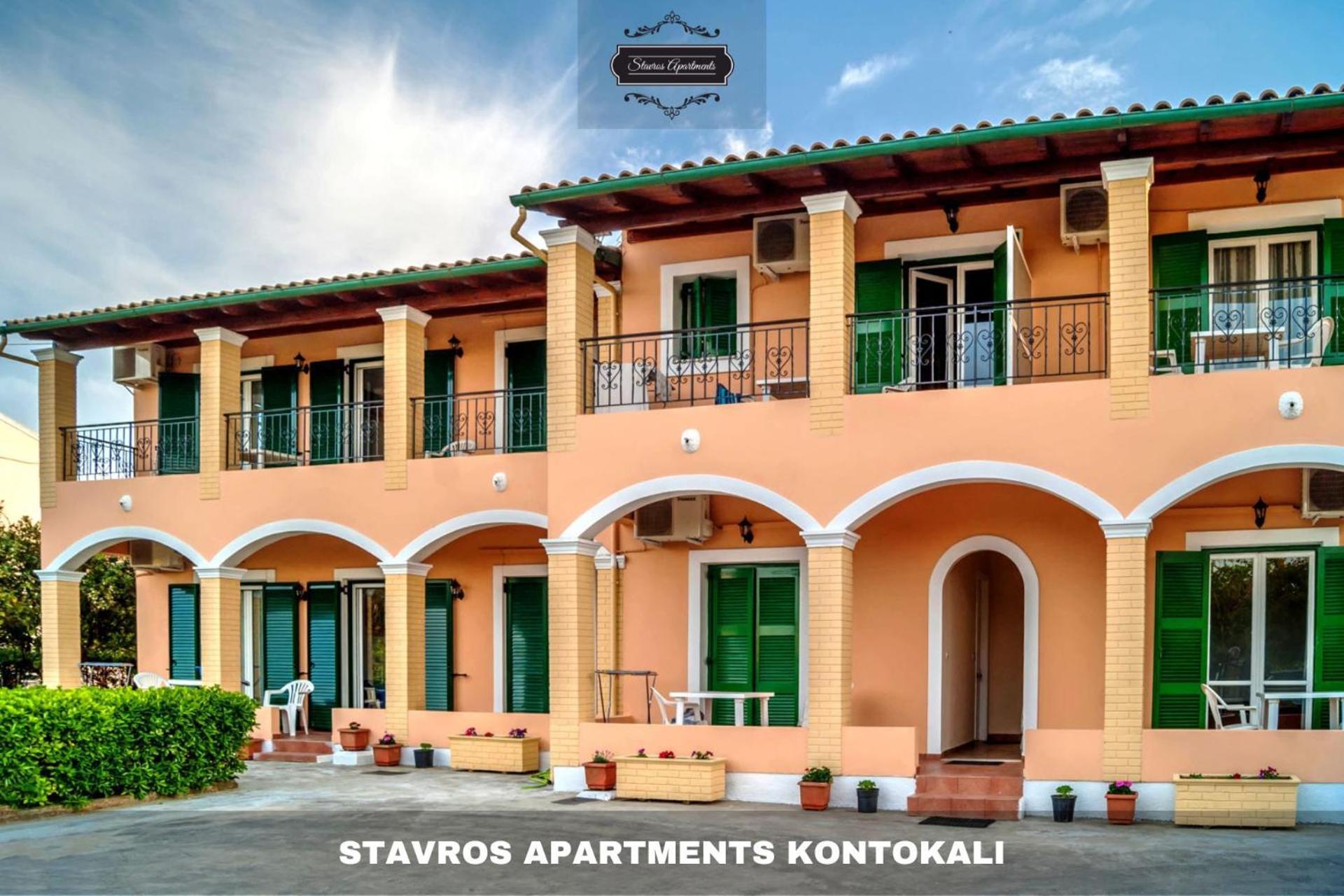 Stavros Apartments Kontokali Next To Gouvia Marina Exterior photo