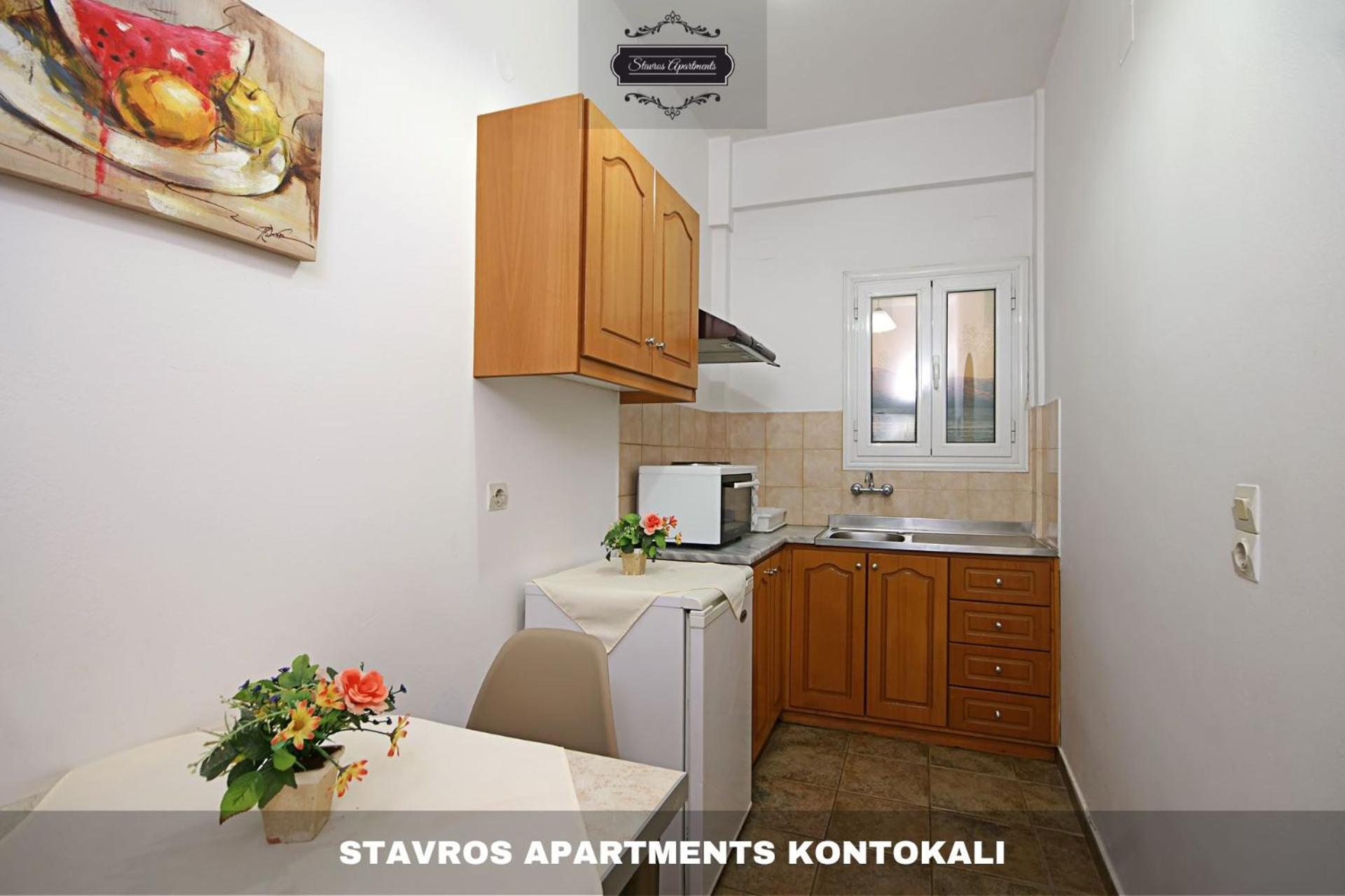 Stavros Apartments Kontokali Next To Gouvia Marina Exterior photo