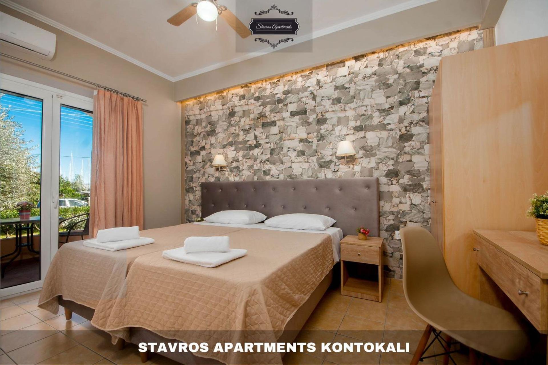Stavros Apartments Kontokali Next To Gouvia Marina Exterior photo